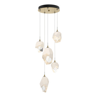 Chrysalis Chrysalis 5-Light Mixed Crystal Pendant in Modern Brass (39|131139-SKT-STND-86-WP0756)