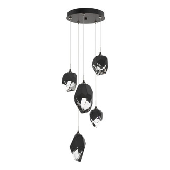 Chrysalis Chrysalis 5-Light Mixed Crystal Pendant in Oil Rubbed Bronze (39|131139-SKT-STND-14-BP0756)