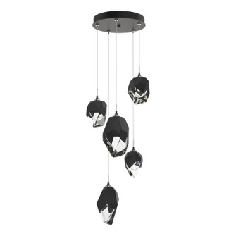 Chrysalis Chrysalis 5-Light Mixed Crystal Pendant in Dark Smoke (39|131139-SKT-STND-07-BP0756)