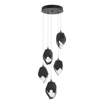 Chrysalis Chrysalis 5-Light Large Crystal Pendant in Ink (39|131138-SKT-STND-89-BP0755)