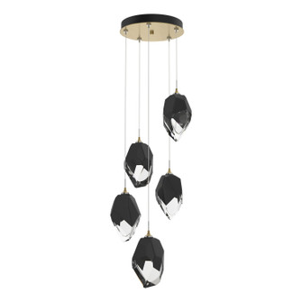 Chrysalis Chrysalis 5-Light Large Crystal Pendant in Modern Brass (39|131138-SKT-STND-86-BP0755)