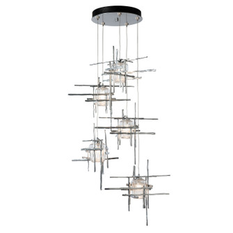 Tura LED Pendant in Sterling (39|131126-SKT-LONG-85-II0728)