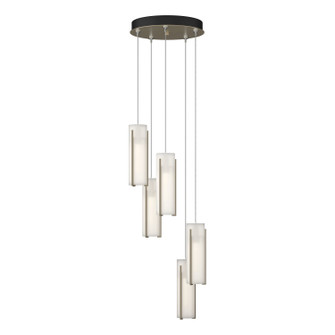 Exos Glass Exos Glass 5-Light Pendant in Soft Gold (39|131124-SKT-STND-84-GG0065)