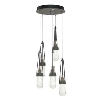 Link Link 5-Light Blown Glass Pendant in Natural Iron (39|131120-SKT-STND-20-YG0434)