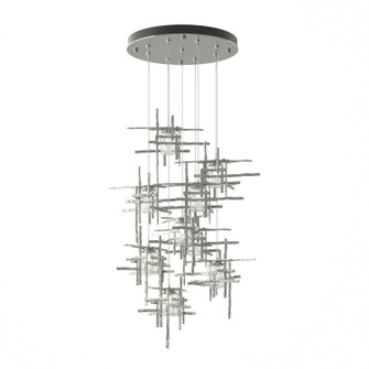 Tura Tura 9-Light Seeded Glass Pendant in Sterling (39|131107-SKT-STND-85-II0728)