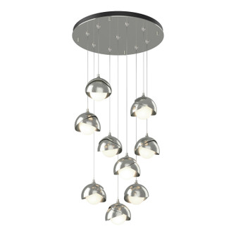 Brooklyn Brooklyn 9-Light Double Shade Pendant in Sterling (39|131105-SKT-STND-85-85-GG0711)