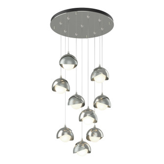 Brooklyn Brooklyn 9-Light Double Shade Pendant in Sterling (39|131105-SKT-STND-85-82-GG0711)