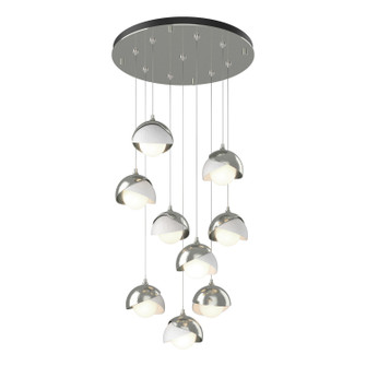 Brooklyn Brooklyn 9-Light Double Shade Pendant in Sterling (39|131105-SKT-STND-85-02-GG0711)