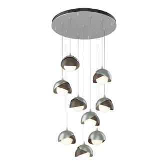 Brooklyn Brooklyn 9-Light Double Shade Pendant in Vintage Platinum (39|131105-SKT-STND-82-05-GG0711)