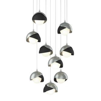 Brooklyn Brooklyn 9-Light Double Shade Pendant in Vintage Platinum (39|131105-SKT-LONG-82-10-GG0711)