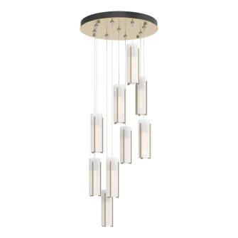 Exos Glass LED Pendant in Modern Brass (39|131104-SKT-STND-86-GG0065)
