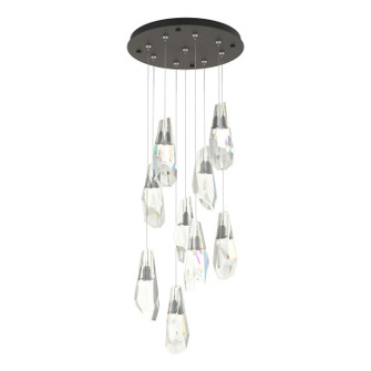 Luma Luma 9-Light Large Crystal Pendant in Natural Iron (39|131101-SKT-STND-20-CR)