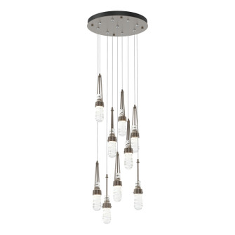 Link Link 9-Light Blown Glass Pendant in Bronze (39|131100-SKT-STND-05-YJ0434)