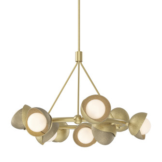 Brooklyn Nine Light Pendant in Modern Brass (39|131068-SKT-MULT-86-84-GG0711)