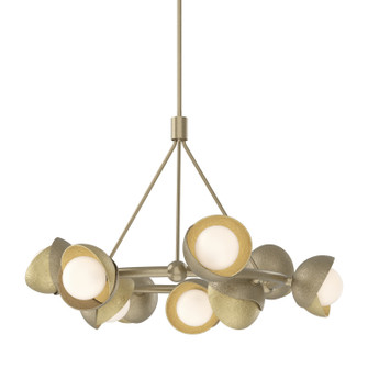 Brooklyn Brooklyn 9-Light Double Shade Ring Pendant in Soft Gold (39|131068-SKT-MULT-84-86-GG0711)