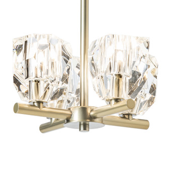 Gatsby Four Light Semi-Flush/Pendant in Modern Brass (39|131061-SKT-MULT-86-CR)