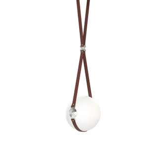 Derby Derby Small LED Pendant in Black (39|131040-LED-SHRT-10-24-LB-HF-GG0670)