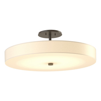 Disq Disq Large LED Semi-Flush in Dark Smoke (39|126805-LED-07-SH1970)