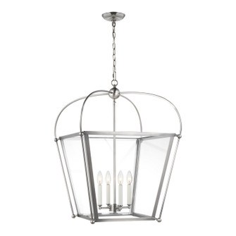 Charleston Four Light Foyer in Antique Brushed Nickel (454|5291004-965)