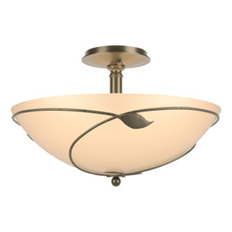 Leaf Forged Leaves Large Semi-Flush in Soft Gold (39|126732-SKT-84-SS0052)