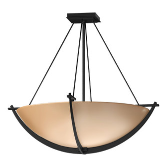 Compass Compass Large Semi-Flush in Black (39|124560-SKT-10-SS0054)