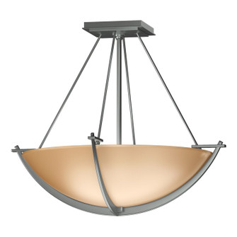 Compass Compass Small Semi-Flush in Vintage Platinum (39|124555-SKT-82-SS0020)