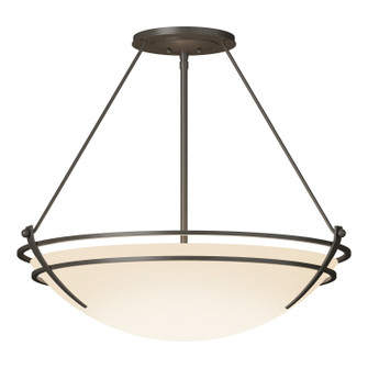 Tryne Three Light Semi-Flush Mount in Dark Smoke (39|124442-SKT-07-GG0054)