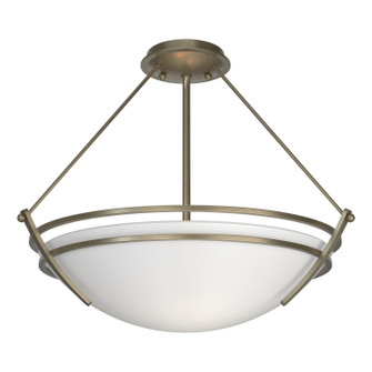 Tryne Three Light Semi-Flush Mount in Soft Gold (39|124432-SKT-84-GG0020)