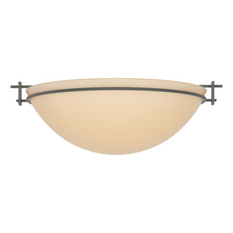 Moonband Three Light Semi-Flush Mount in White (39|124252-SKT-02-GG0050)