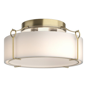 Bow Four Light Semi-Flush Mount in Modern Brass (39|121145-SKT-86-GG0216)