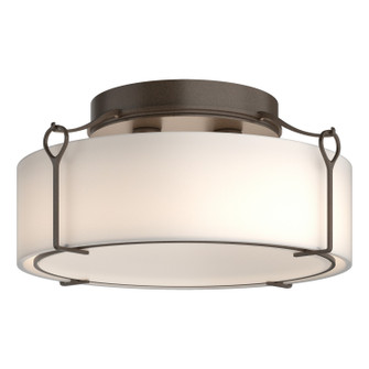 Bow Four Light Semi-Flush Mount in Bronze (39|121145-SKT-05-GG0216)