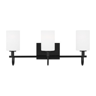 Oak Moore LED Bath Wall Sconce in Midnight Black (454|4457103EN3-112)