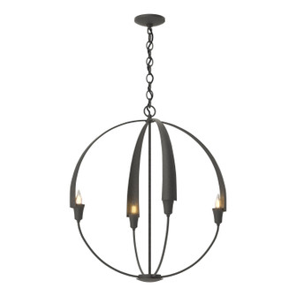 Cirque Four Light Chandelier in Natural Iron (39|104203-SKT-20)