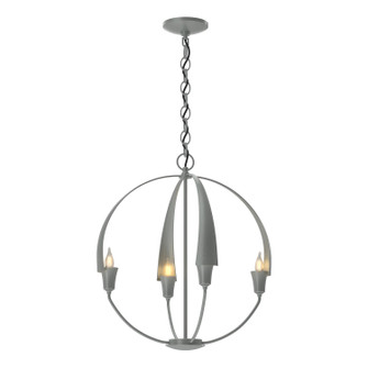 Cirque Four Light Chandelier in Vintage Platinum (39|104201-SKT-82)