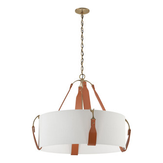Saratoga Four Light Pendant in Polished Nickel (39|104072-SKT-24-LB-SF2812)
