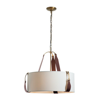 Saratoga Three Light Pendant in Antique Brass (39|104070-SKT-27-LB-SF2208)