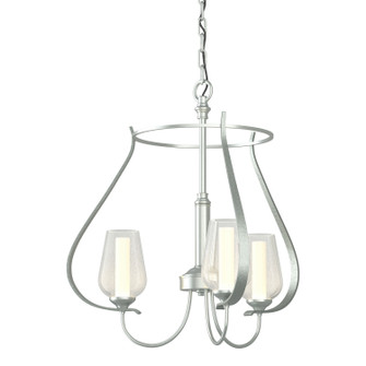 Flora Three Light Chandelier in Vintage Platinum (39|103047-SKT-82-ZS0354)