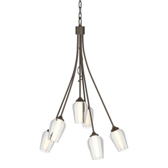 Flora Flora 6 Arm Chandelier in Bronze (39|103043-SKT-05-ZS0354)