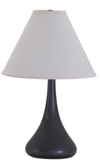 Scatchard One Light Table Lamp in Black Matte (30|GS800-BM)
