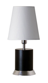 Geo One Light Table Lamp in Black Matte with Chrome (30|GEO310)