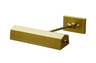 Library Light One Light Wall Sconce in Weathered Brass (30|DL10-WB)