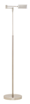 Delta LED Floor Lamp in Satin Nickel (30|D100-SN)