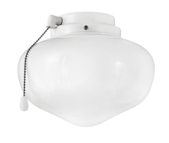 Light Kit Schoolhouse LED Fan Light Kit in Appliance White (13|930008FAW)