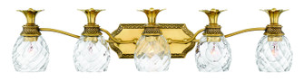 Plantation LED Vanity in Burnished Brass (13|5315BB)