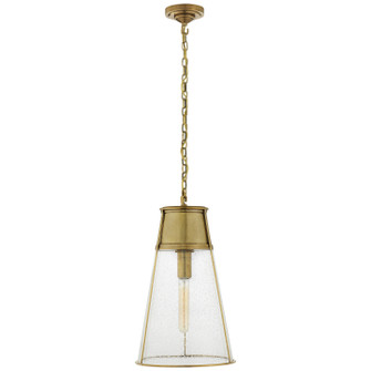 Robinson One Light Pendant in Hand-Rubbed Antique Brass (268|TOB 5753HAB-SG)