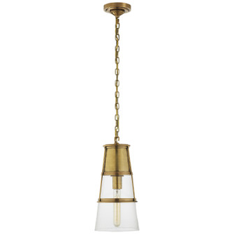 Robinson One Light Pendant in Hand-Rubbed Antique Brass (268|TOB 5752HAB-CG)