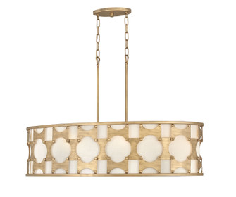 Carter LED Chandelier in Burnished Gold (13|4738BNG)