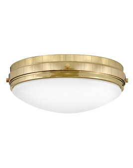 Oliver LED Flush Mount in Bright Brass (13|39053BBR)