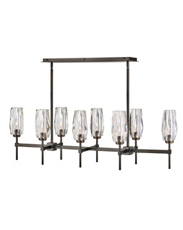 Ana LED Linear Chandelier in Black Oxide (13|38256BX)