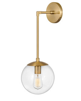 Warby LED Wall Sconce in Heritage Brass (13|3742HB)